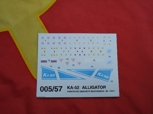 Italeri 005  KA-52 Alligator 